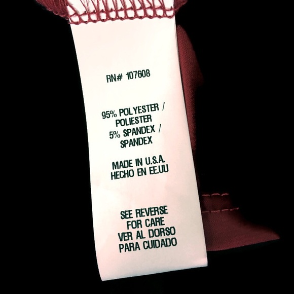 CHETTA B Christmas Red NWOT Keyhole Choker Dress Size L - Picture 4 of 4